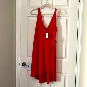 Express Red Cocktail Dress